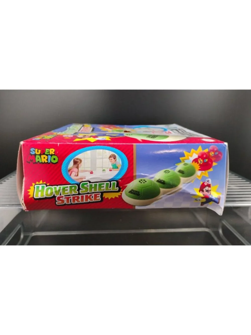 Super Mario Hover Shell Strike Air Hockey Game Set